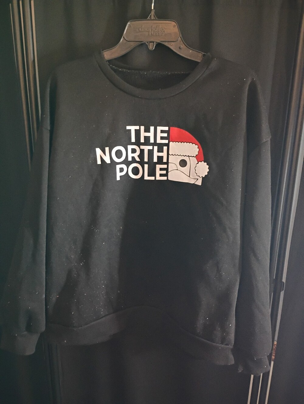 Black The North Pole Sweater Sweatshirt